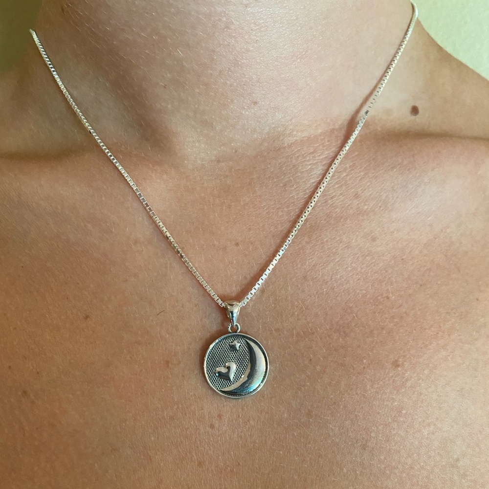 Sterling Silver I Love You... Necklace - Picture 13 of 16